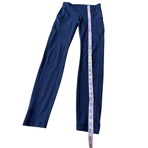 Lululemon Speed Up Tight Full-On Luxtreme 28" In Midnight Navy Size 4 - Picture 9 of 12